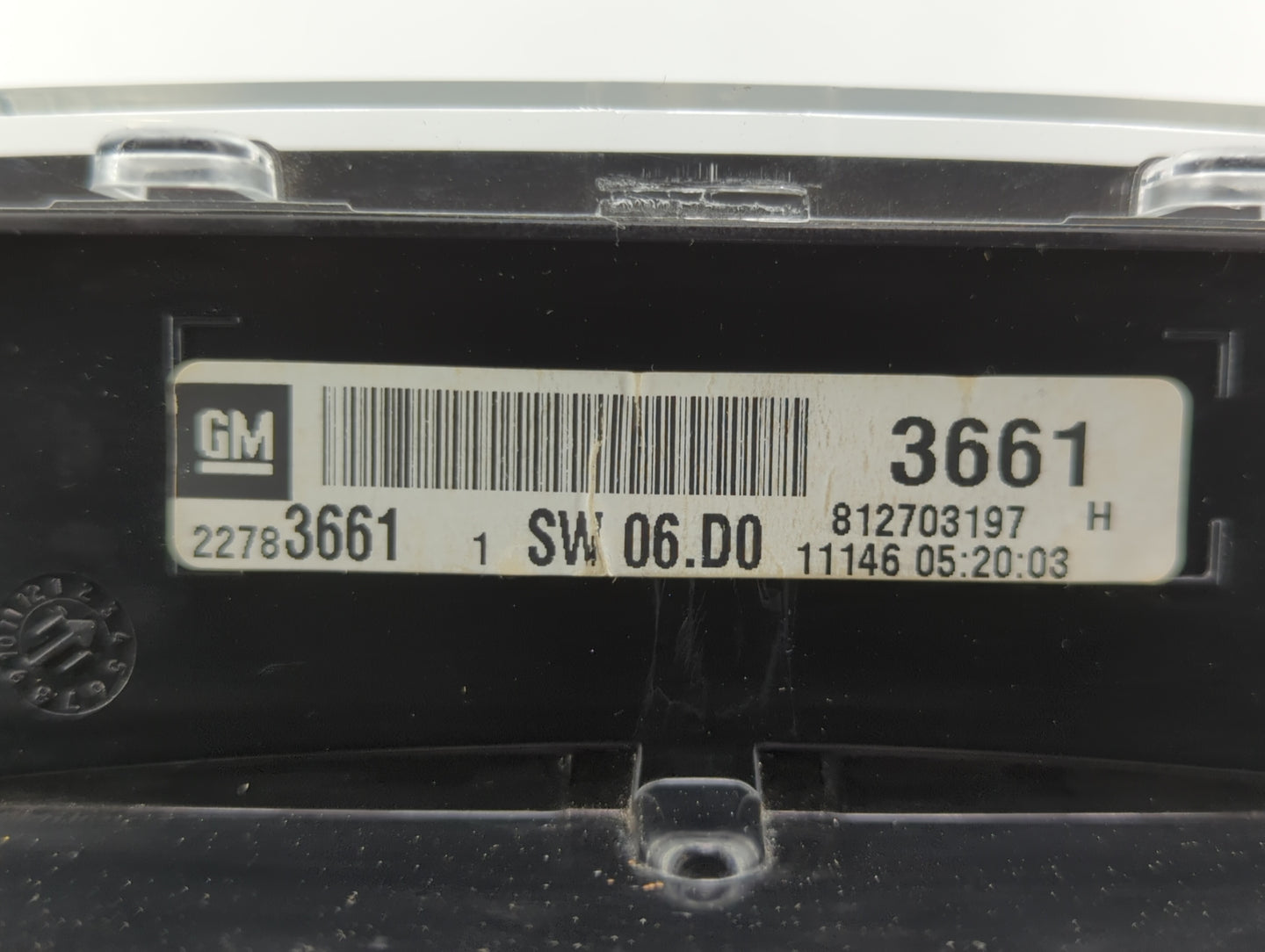 2011 Chevrolet Equinox Instrument Cluster Speedometer Gauges P/N:22783663 20978081, 20978079, 22783661 Fits OEM Used Auto Pa