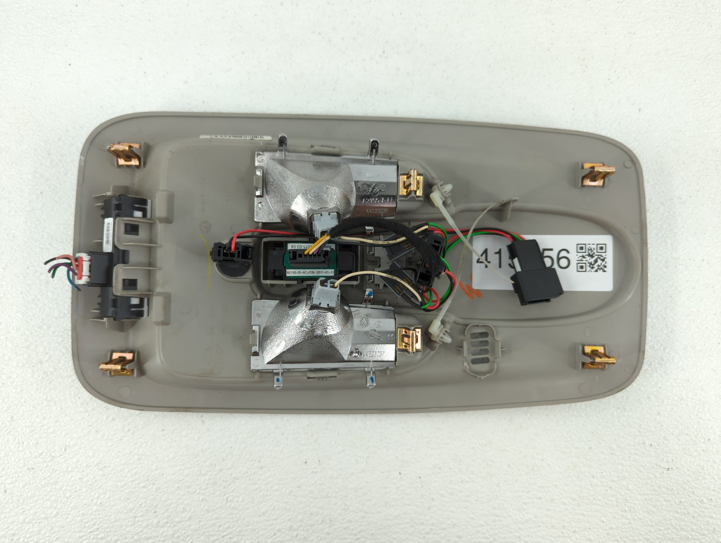 2010-2011 Chevrolet Equinox Overhead Roof Console Interior Dome Light - Oemusedautoparts1.com