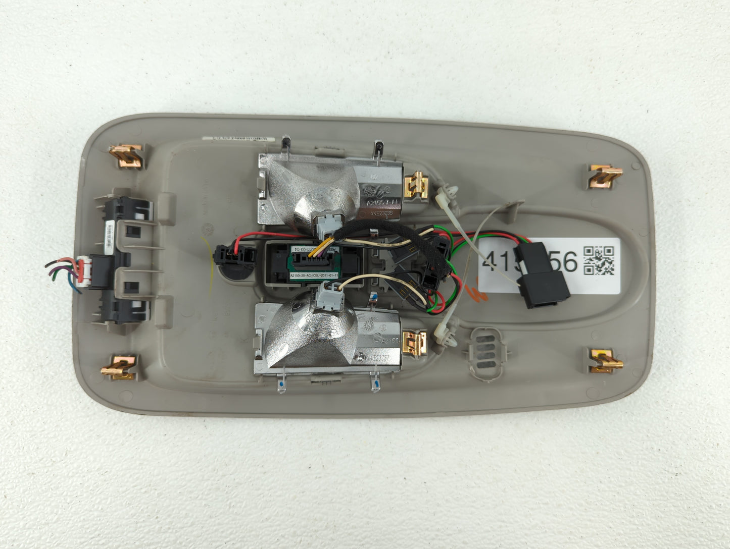 2010-2011 Chevrolet Equinox Overhead Roof Console Interior Dome Light - Oemusedautoparts1.com