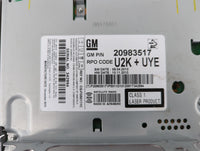 2011-2012 Chevrolet Equinox Radio AM FM Cd Player Receiver Replacement P/N:20983517 22870782 Fits Fits 2010 2011 2012 OEM Us