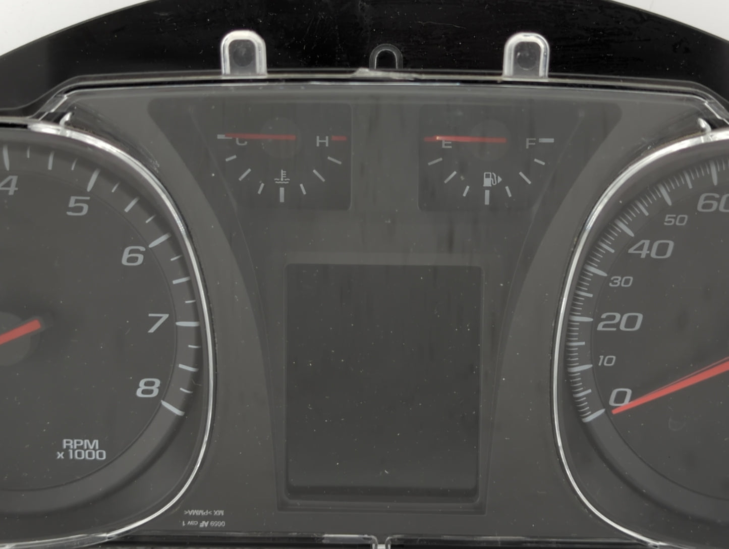 2011 Chevrolet Equinox Instrument Cluster Speedometer Gauges P/N:22783663 20978081, 20978079, 22783661 Fits OEM Used Auto Pa