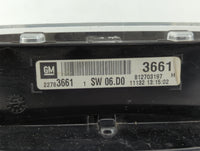 2011 Chevrolet Equinox Instrument Cluster Speedometer Gauges P/N:22783663 20978081, 20978079, 22783661 Fits OEM Used Auto Pa
