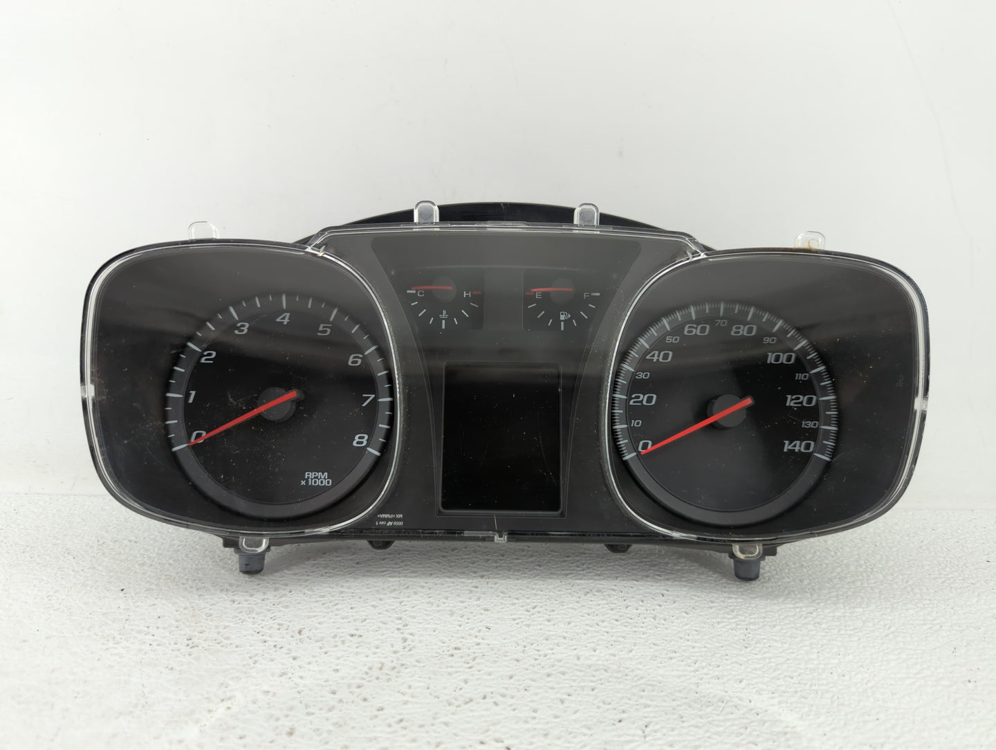 2011 Chevrolet Equinox Instrument Cluster Speedometer Gauges P/N:22783663 20978081, 20978079, 22783661 Fits OEM Used Auto Pa