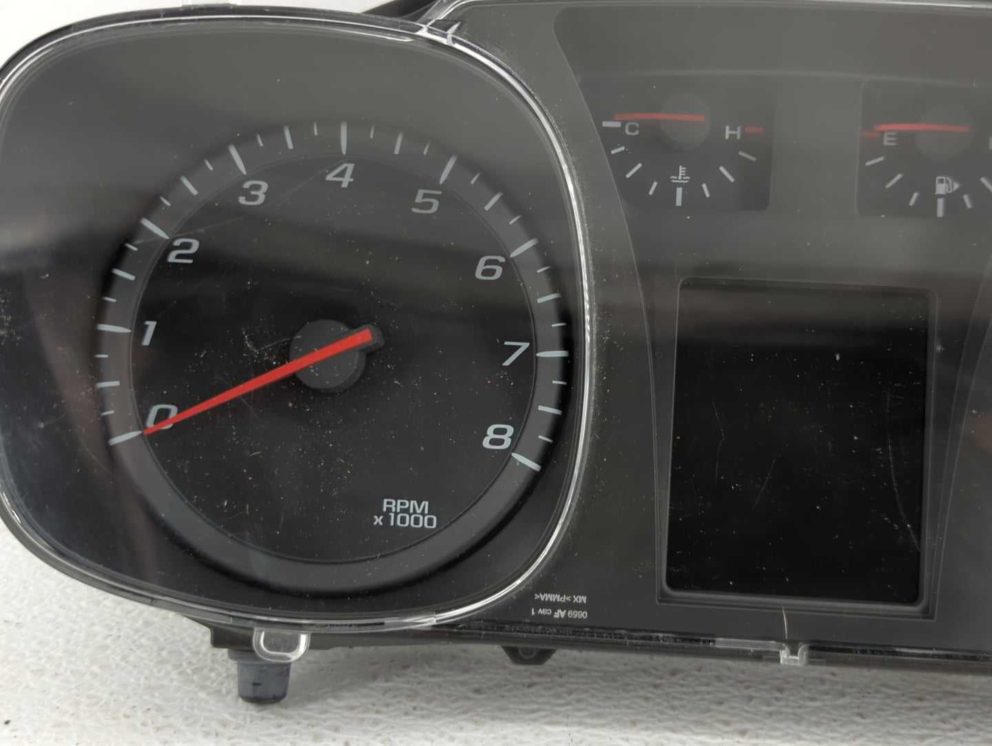 2011 Chevrolet Equinox Instrument Cluster Speedometer Gauges P/N:22783663 20978081, 20978079, 22783661 Fits OEM Used Auto Pa
