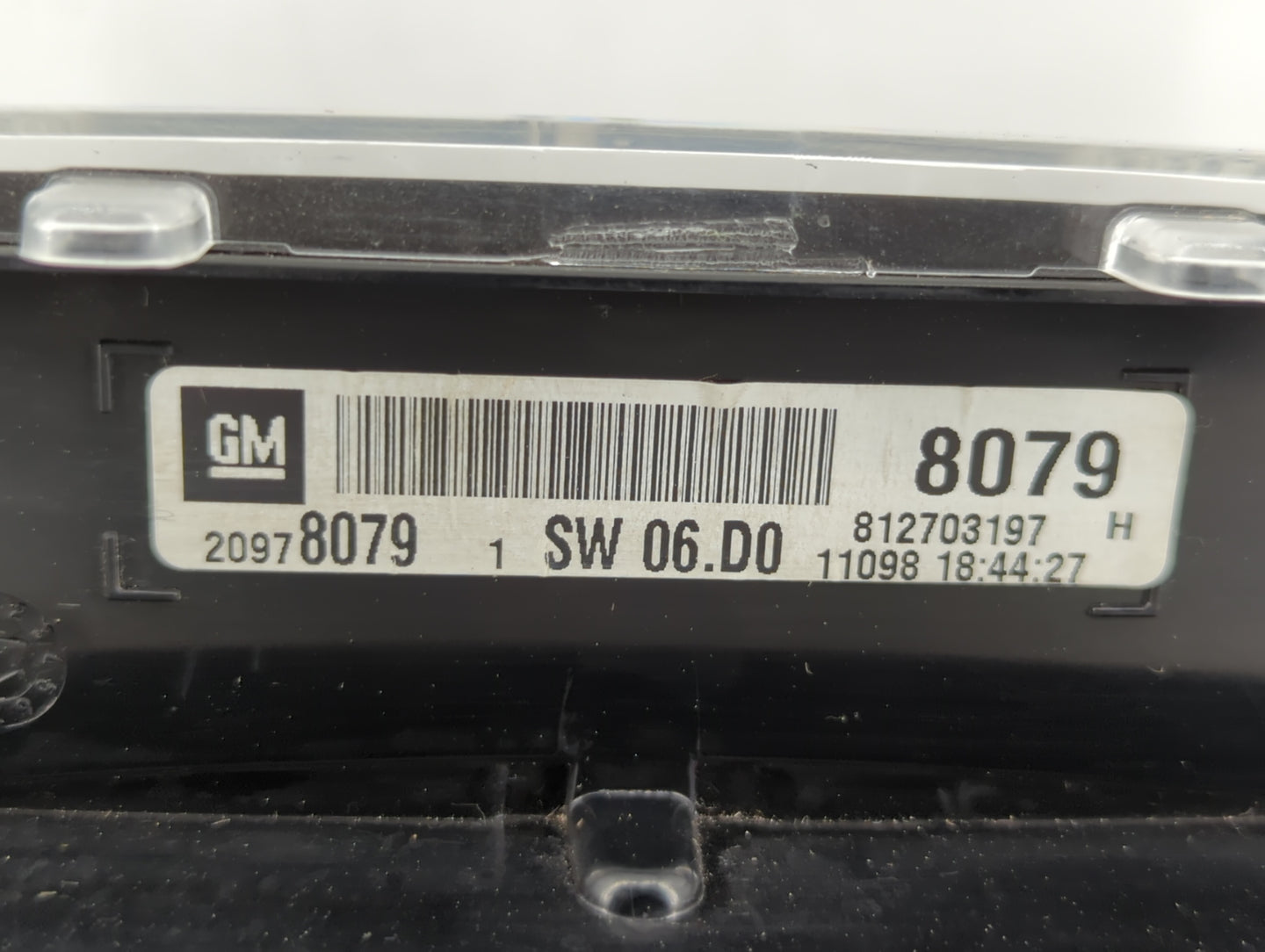 2011 Chevrolet Equinox Instrument Cluster Speedometer Gauges P/N:22783663 20978081, 20978079, 22783661 Fits OEM Used Auto Pa