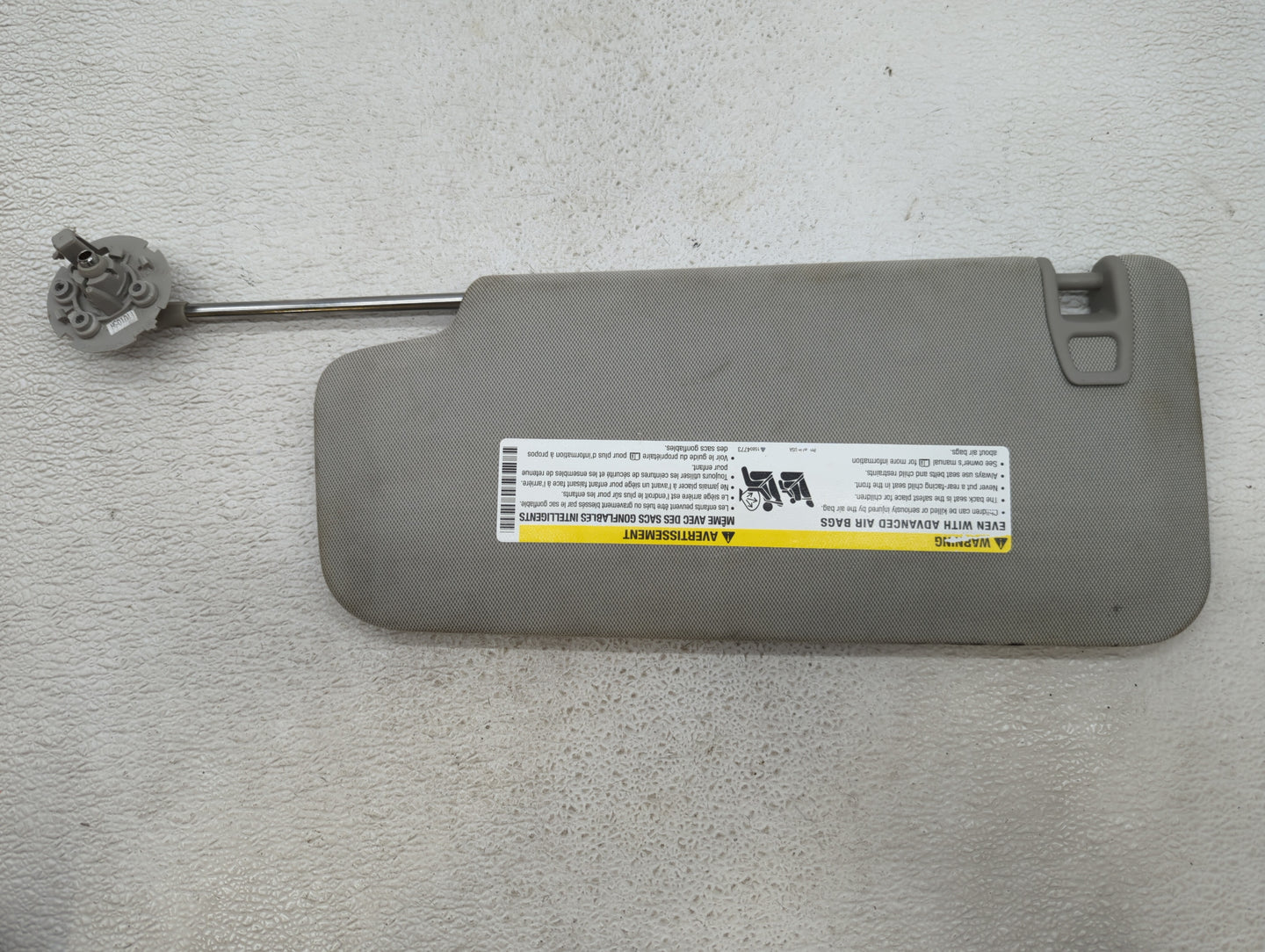 2010-2017 Chevrolet Equinox Sun Visor Shade Replacement Passenger Right Mirror Fits Fits 2010 2011 2012 2013 2014 2015 2016 