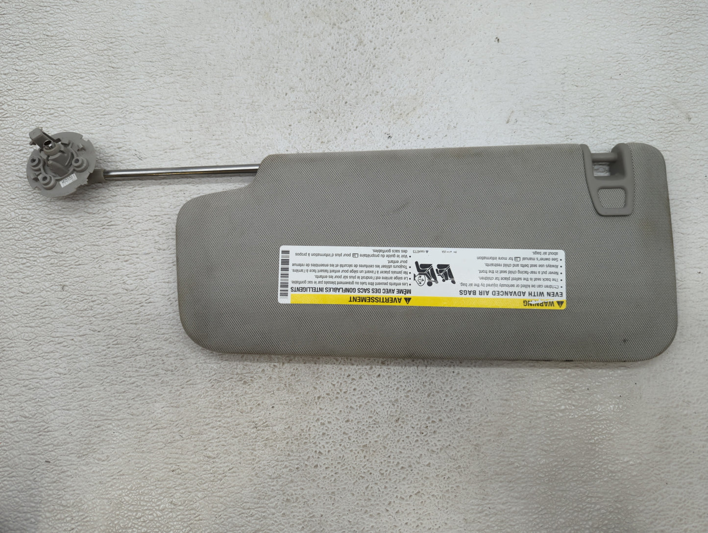 2010-2017 Chevrolet Equinox Sun Visor Shade Replacement Passenger Right Mirror Fits Fits 2010 2011 2012 2013 2014 2015 2016 