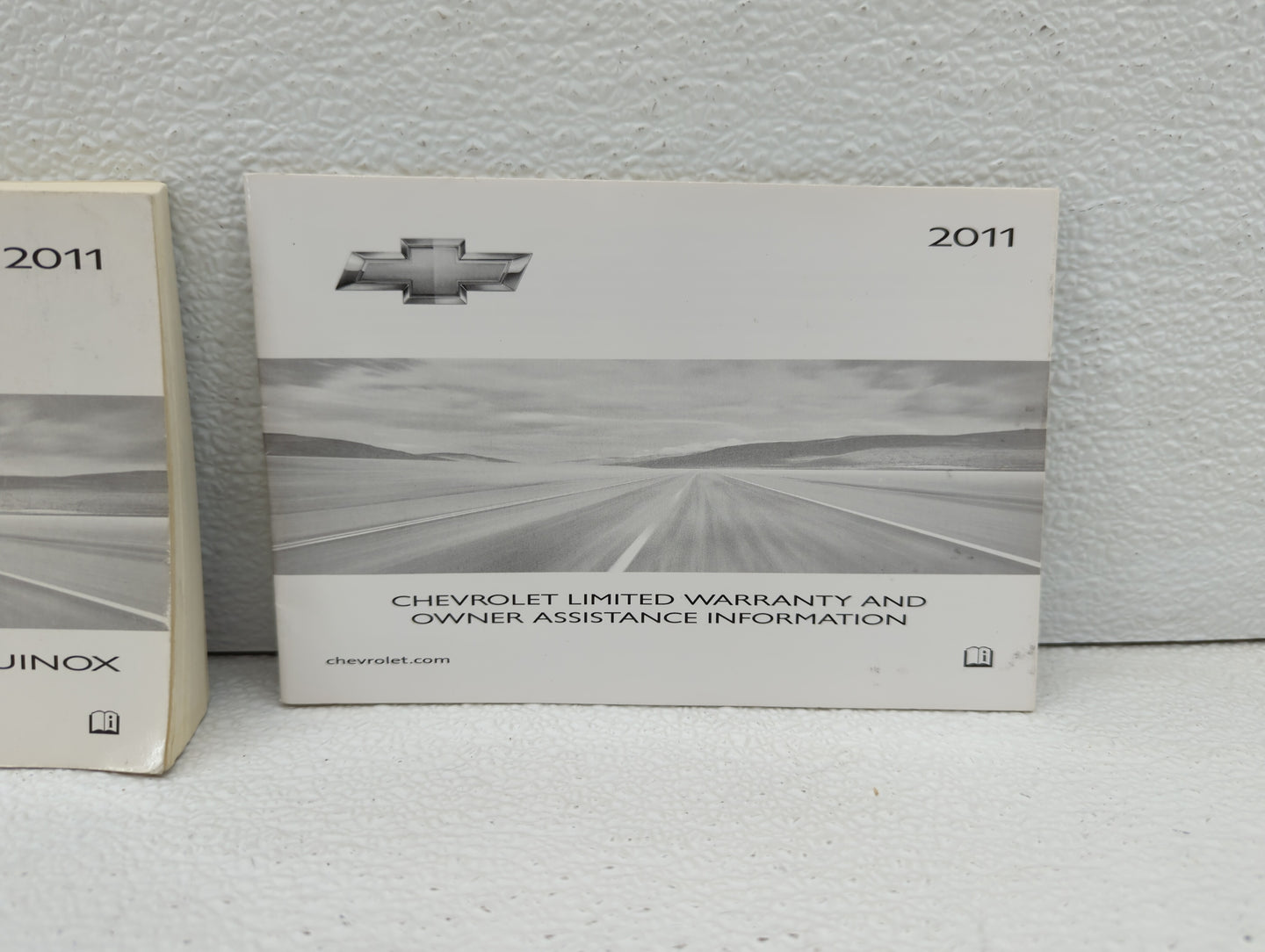 2011 Chevrolet Equinox Owners Manual Book Guide OEM Used Auto Parts - Oemusedautoparts1.com