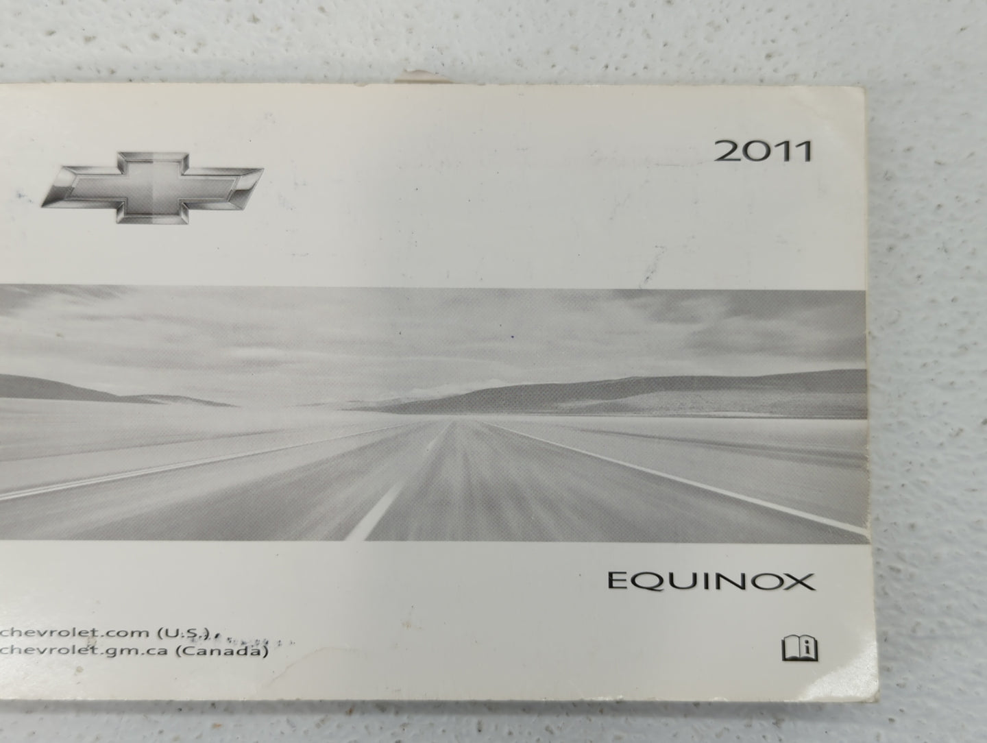 2011 Chevrolet Equinox Owners Manual Book Guide OEM Used Auto Parts - Oemusedautoparts1.com