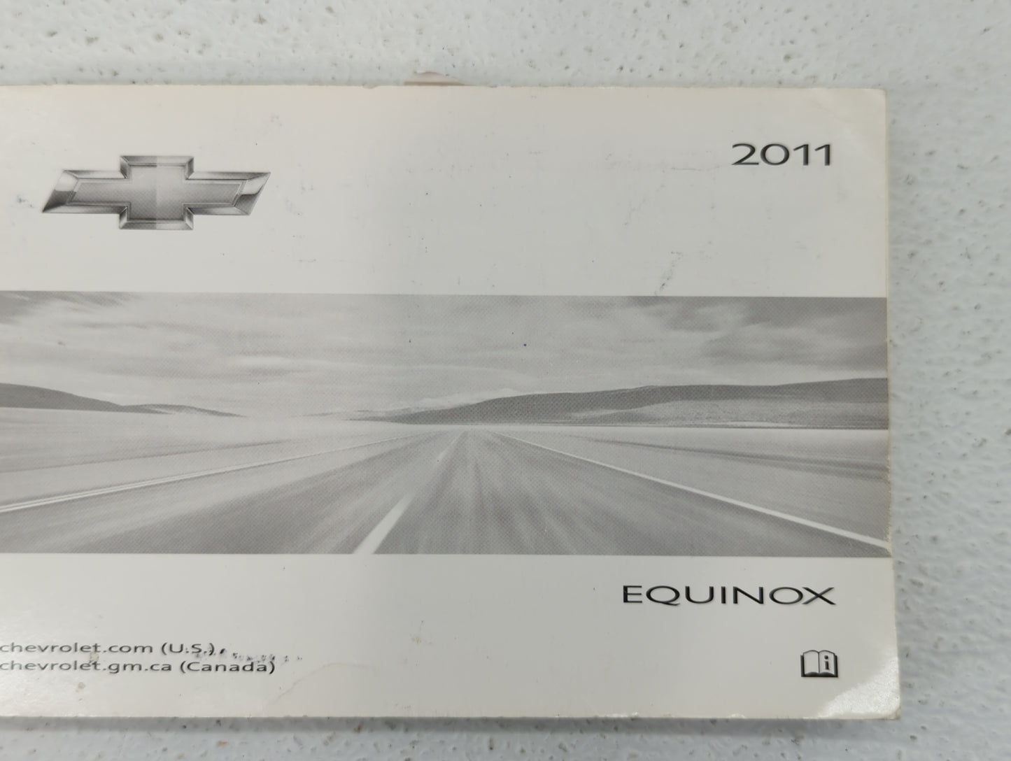 2011 Chevrolet Equinox Owners Manual Book Guide OEM Used Auto Parts - Oemusedautoparts1.com