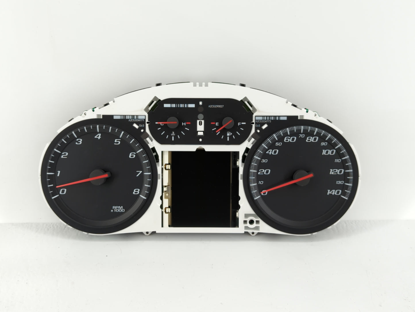 2011 Chevrolet Equinox Instrument Cluster Speedometer Gauges P/N:22783663 20978081, 20978079, 22783661 Fits OEM Used Auto Pa