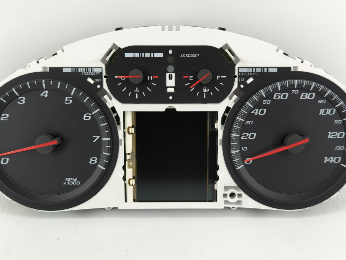 2011 Chevrolet Equinox Instrument Cluster Speedometer Gauges P/N:22783663 20978081, 20978079, 22783661 Fits OEM Used Auto Pa