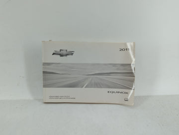 2011 Chevrolet Equinox Owners Manual Book Guide OEM Used Auto Parts - Oemusedautoparts1.com