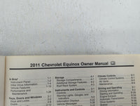 2011 Chevrolet Equinox Owners Manual Book Guide OEM Used Auto Parts - Oemusedautoparts1.com