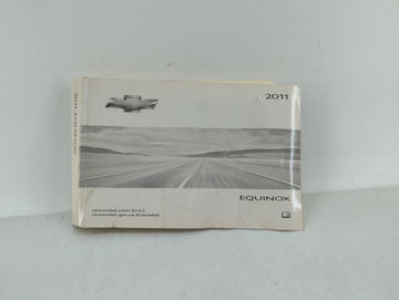 2011 Chevrolet Equinox Owners Manual Book Guide OEM Used Auto Parts - Oemusedautoparts1.com