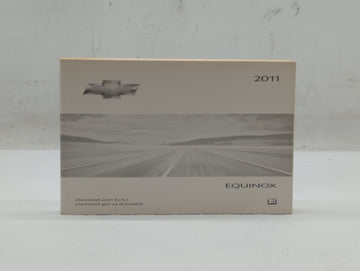 2011 Chevrolet Equinox Owners Manual Book Guide OEM Used Auto Parts - Oemusedautoparts1.com