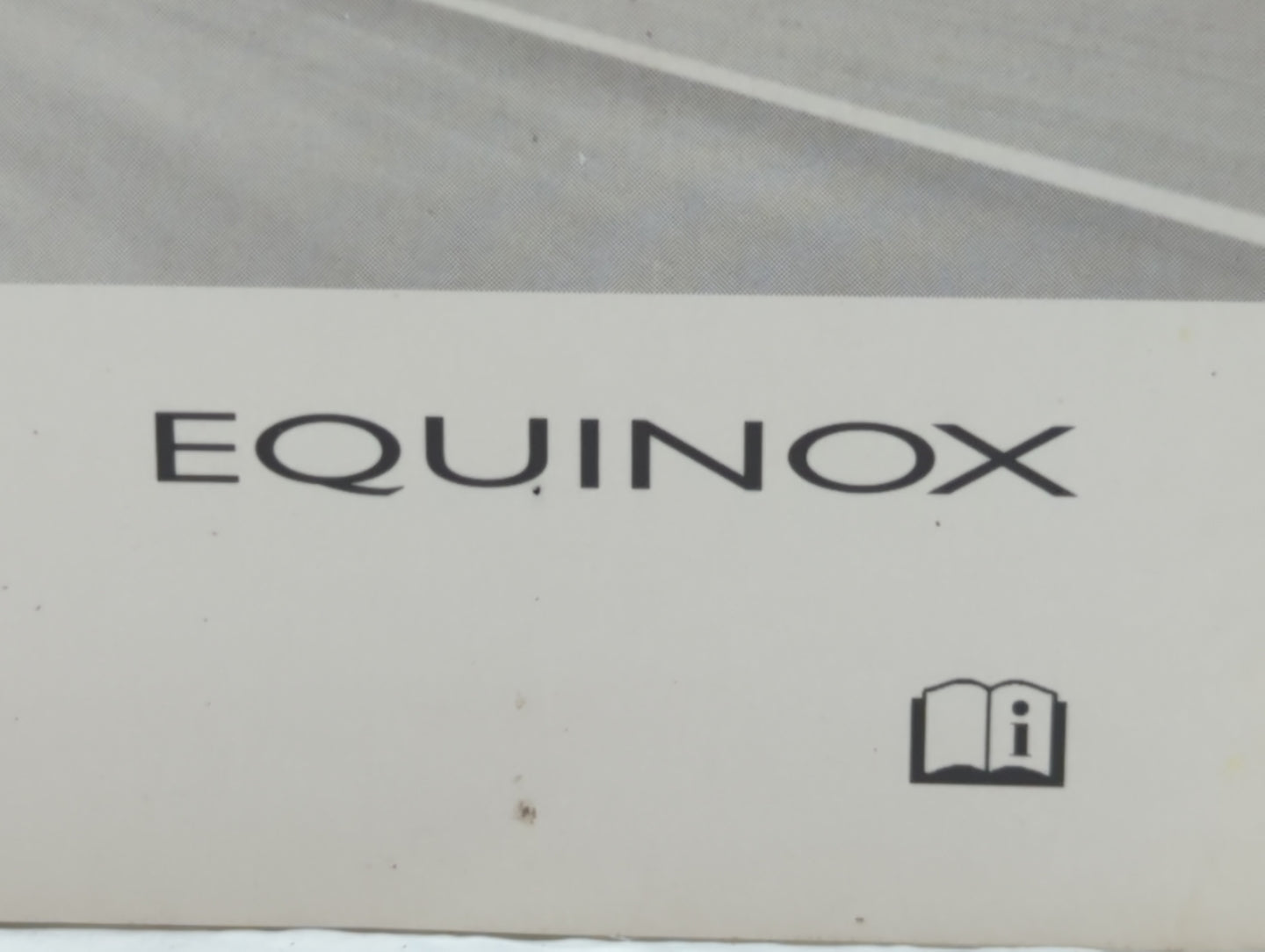2011 Chevrolet Equinox Owners Manual Book Guide OEM Used Auto Parts - Oemusedautoparts1.com