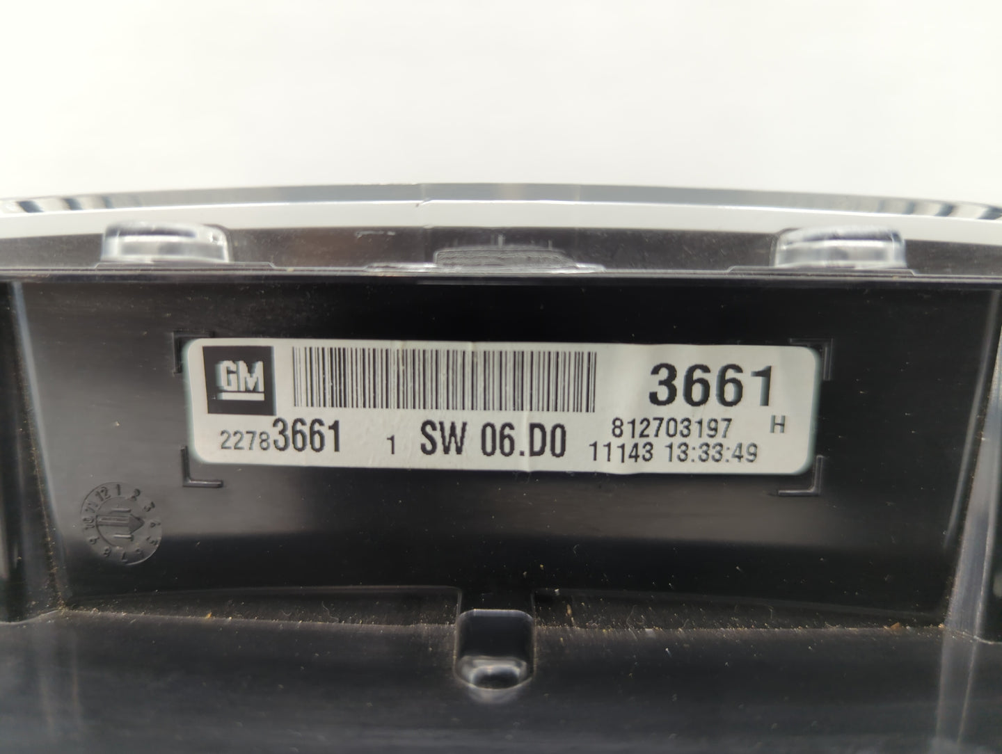 2011 Chevrolet Equinox Instrument Cluster Speedometer Gauges P/N:22783663 20978081, 20978079, 22783661 Fits OEM Used Auto Pa