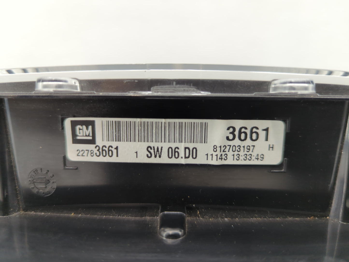2011 Chevrolet Equinox Instrument Cluster Speedometer Gauges P/N:22783663 20978081, 20978079, 22783661 Fits OEM Used Auto Pa