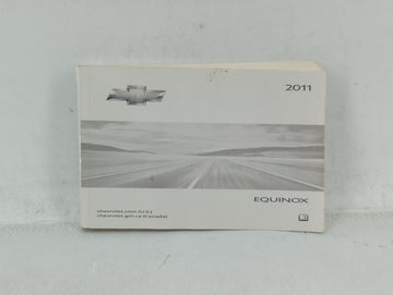 2011 Chevrolet Equinox Owners Manual Book Guide OEM Used Auto Parts - Oemusedautoparts1.com