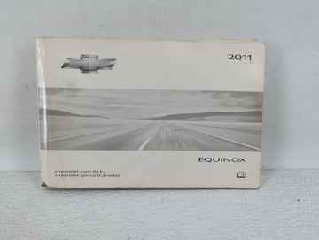 2011 Chevrolet Equinox Owners Manual Book Guide OEM Used Auto Parts - Oemusedautoparts1.com