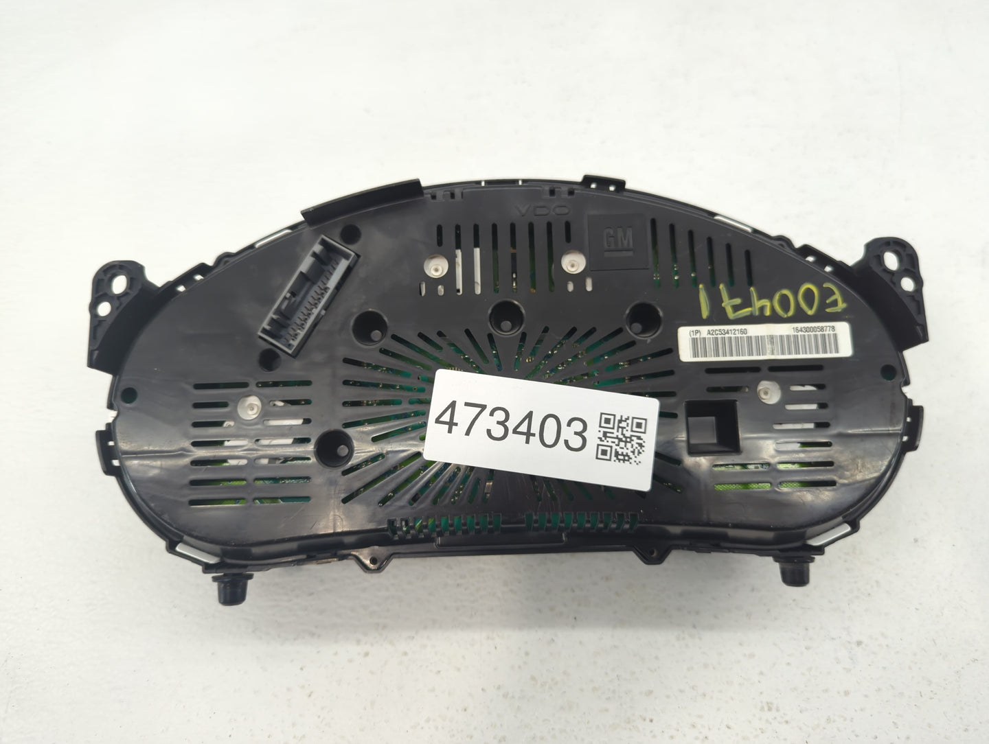 2011 Chevrolet Equinox Instrument Cluster Speedometer Gauges P/N:20978079 Fits OEM Used Auto Parts - Oemusedautoparts1.com