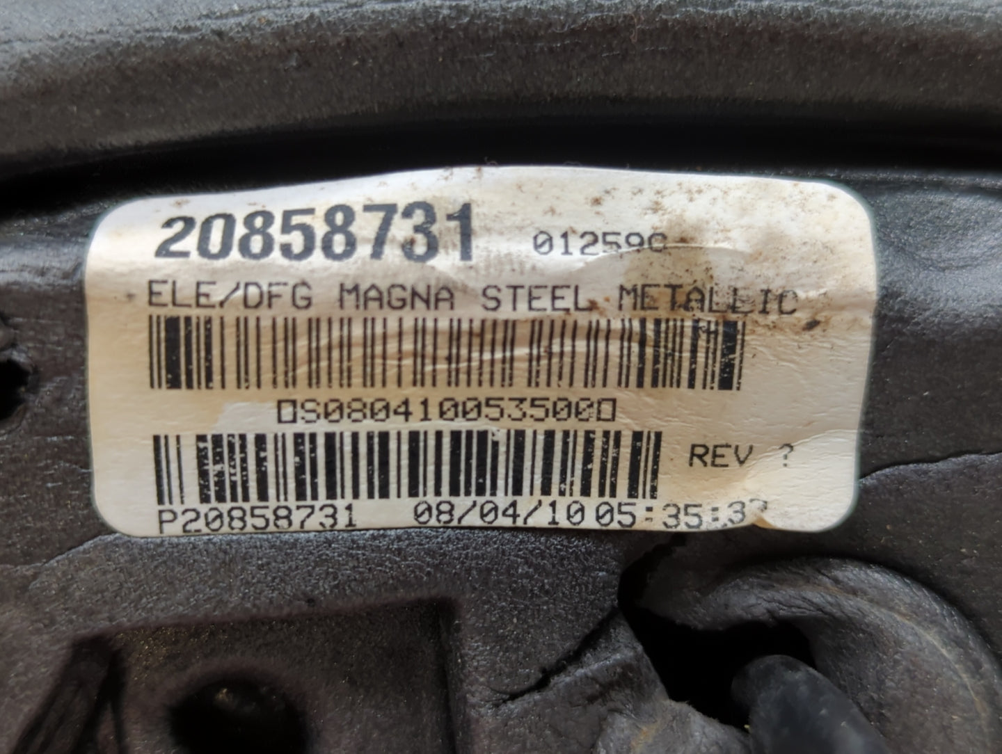 2010-2011 Chevrolet Equinox Driver Side View Mirror - Left Door Mirror OEM Used - Oemusedautoparts1.com