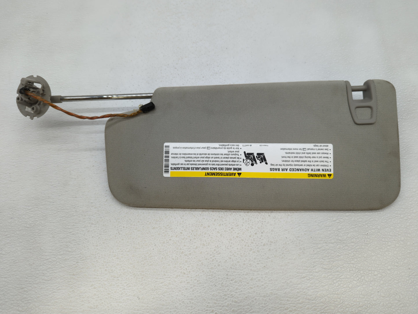 2010-2017 Chevrolet Equinox Sun Visor Shade Replacement Passenger Right Mirror Fits Fits 2010 2011 2012 2013 2014 2015 2016 