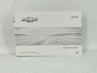 compare product 2011 Chevrolet Equinox Owners Manual Book Guide OEM Used Auto Parts