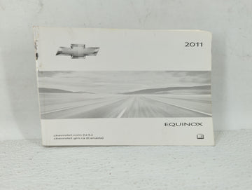 2011 Chevrolet Equinox Owners Manual Book Guide OEM Used Auto Parts - Oemusedautoparts1.com