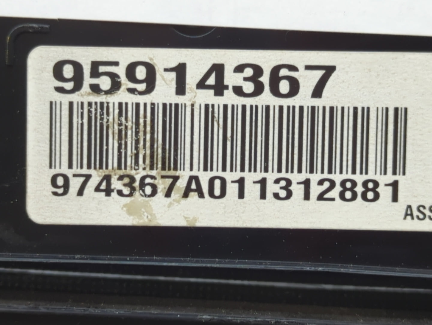 2011-2012 Chevrolet Equinox Radio Control Panel - Oemusedautoparts1.com
