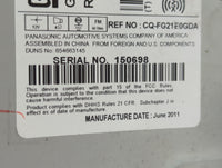 2011-2012 Chevrolet Equinox Am Fm Cd Player Radio Receiver - Oemusedautoparts1.com