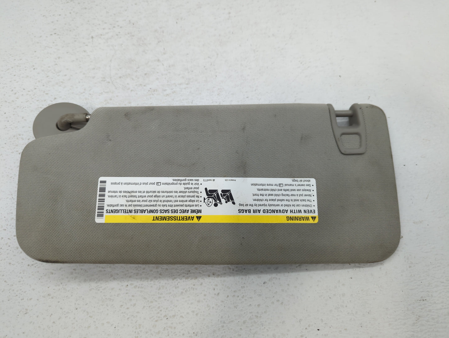 2010-2017 Chevrolet Equinox Sun Visor Shade Replacement Passenger Right Mirror Fits Fits 2010 2011 2012 2013 2014 2015 2016 