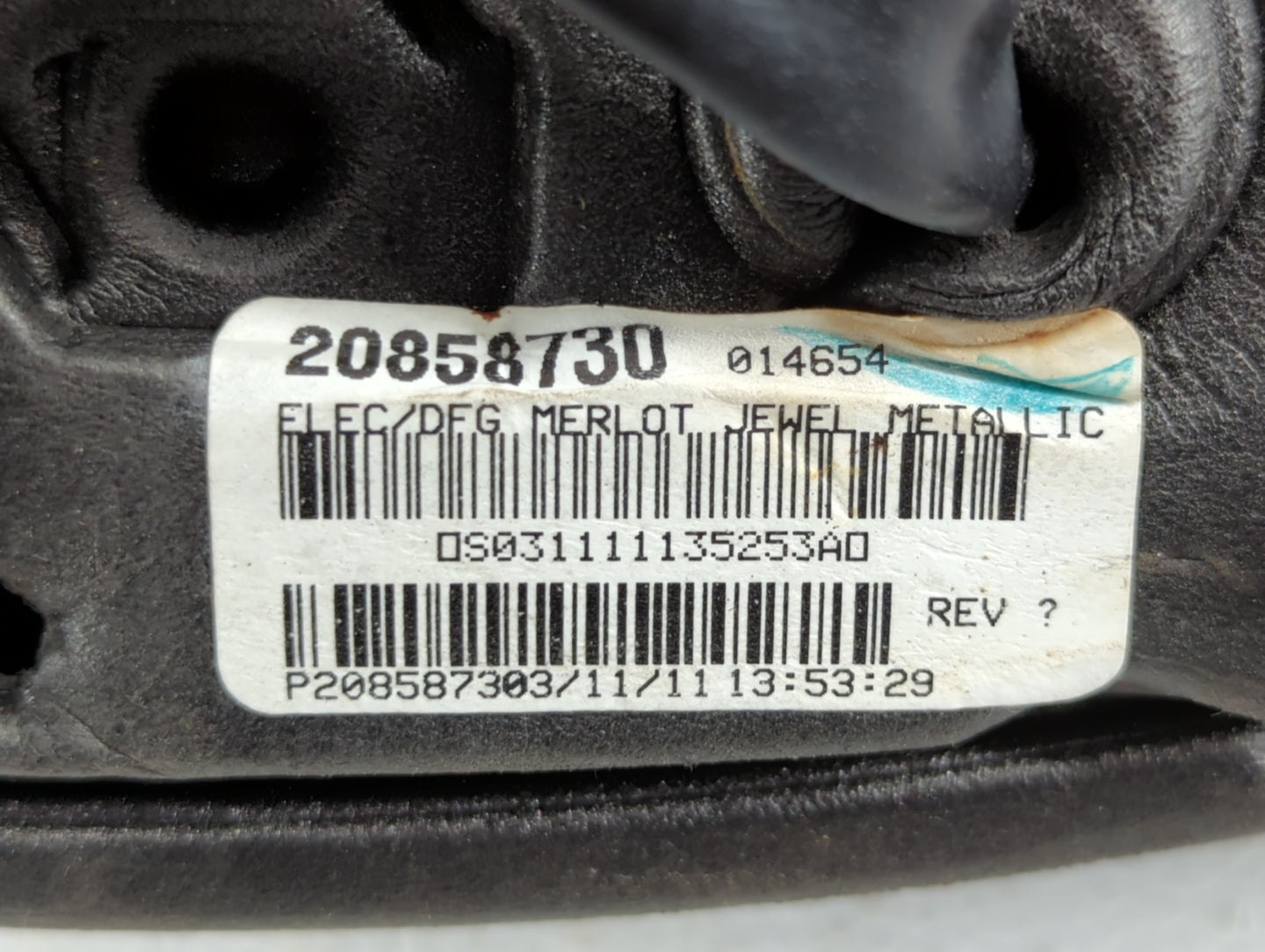 2010-2011 Chevrolet Equinox Passenger Side View Mirror - Right Door Mirror OEM Used - Oemusedautoparts1.com