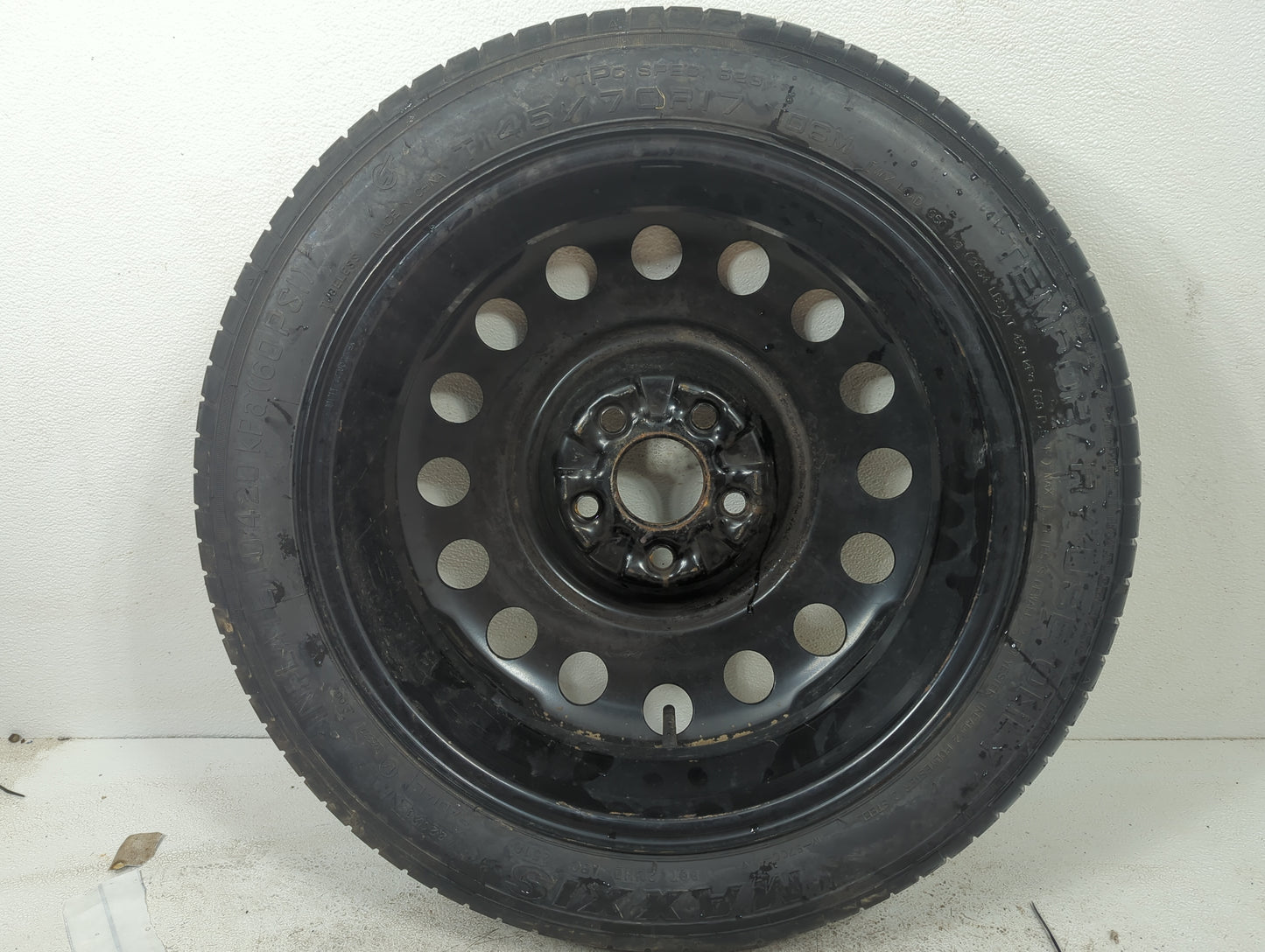 2011 Chevrolet Equinox Spare Donut Tire Wheel Rim Oem 5037221 - Oemusedautoparts1.com