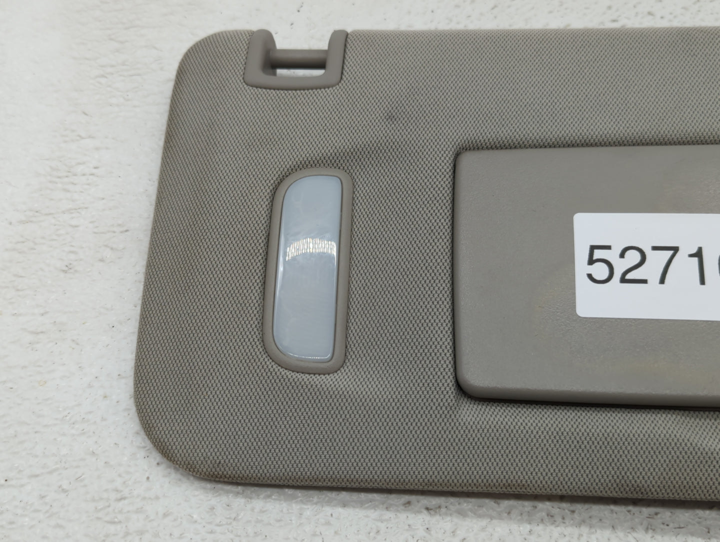 2010-2017 Chevrolet Equinox Sun Visor Shade Replacement Passenger Right Mirror Fits Fits 2010 2011 2012 2013 2014 2015 2016 