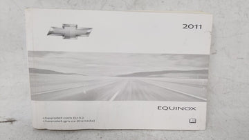 2011 Chevrolet Equinox Owners Manual Book Guide OEM Used Auto Parts - Oemusedautoparts1.com