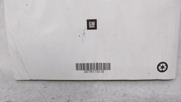 2011 Chevrolet Equinox Owners Manual Book Guide OEM Used Auto Parts