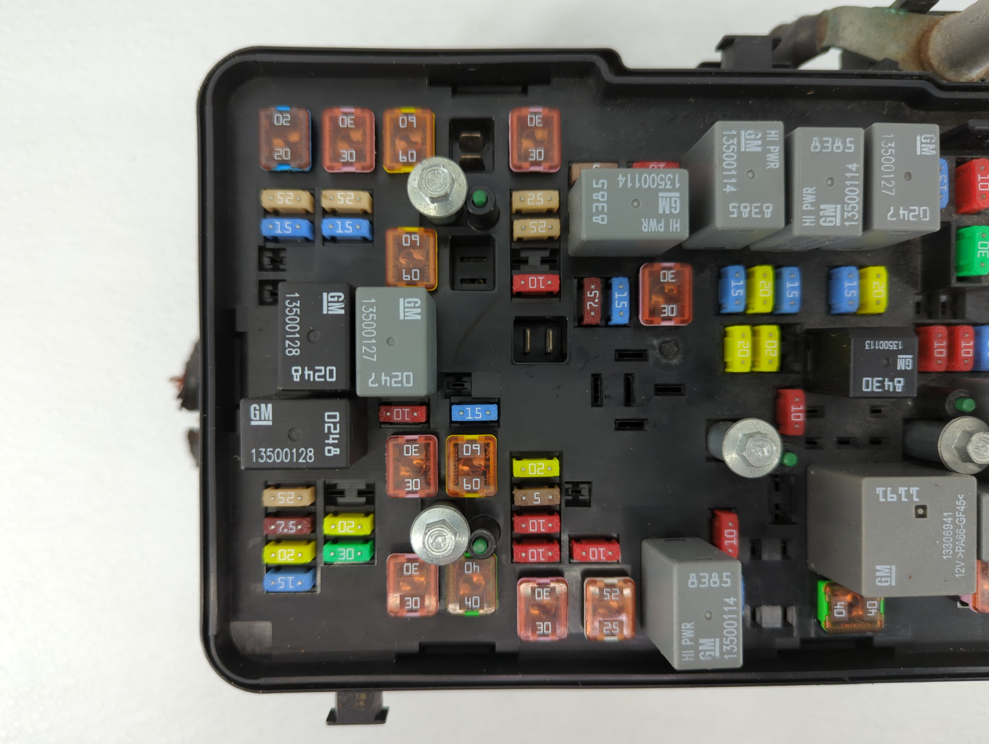 2011 Chevrolet Equinox Fusebox Fuse Box Panel Relay Module P/N:20899629 Fits OEM Used Auto Parts - Oemusedautoparts1.com