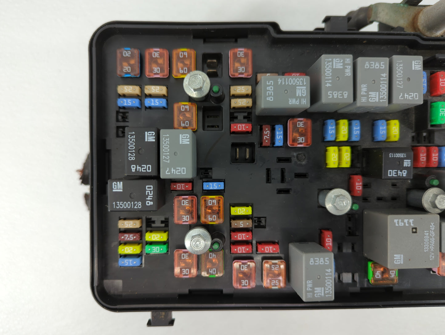 2011 Chevrolet Equinox Fusebox Fuse Box Panel Relay Module P/N:20899629 Fits OEM Used Auto Parts - Oemusedautoparts1.com