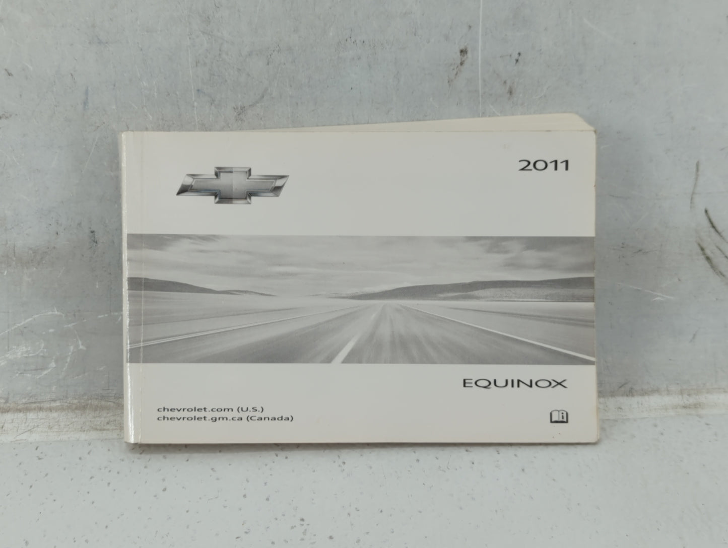 2011 Chevrolet Equinox Owners Manual Book Guide P/N:20781752 OEM Used Auto Parts - Oemusedautoparts1.com
