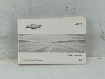 compare product 2011 Chevrolet Equinox Owners Manual Book Guide P/N:20781752 OEM Used Auto Parts
