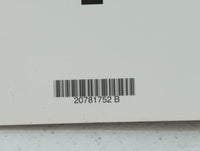 2011 Chevrolet Equinox Owners Manual Book Guide P/N:20781752 OEM Used Auto Parts - Oemusedautoparts1.com