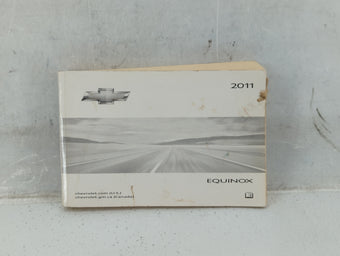 compare product 2011 Chevrolet Equinox Owners Manual Book Guide P/N:20781752 OEM Used Auto Parts