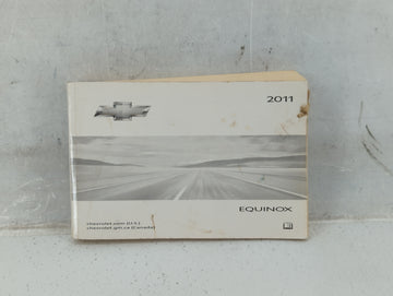 2011 Chevrolet Equinox Owners Manual Book Guide P/N:20781752 OEM Used Auto Parts - Oemusedautoparts1.com