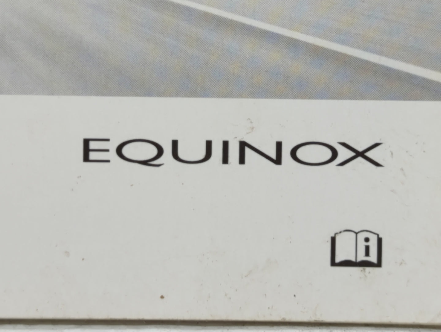 2011 Chevrolet Equinox Owners Manual Book Guide P/N:20781752 OEM Used Auto Parts - Oemusedautoparts1.com