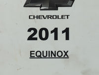 2011 Chevrolet Equinox Owners Manual Book Guide OEM Used Auto Parts - Oemusedautoparts1.com