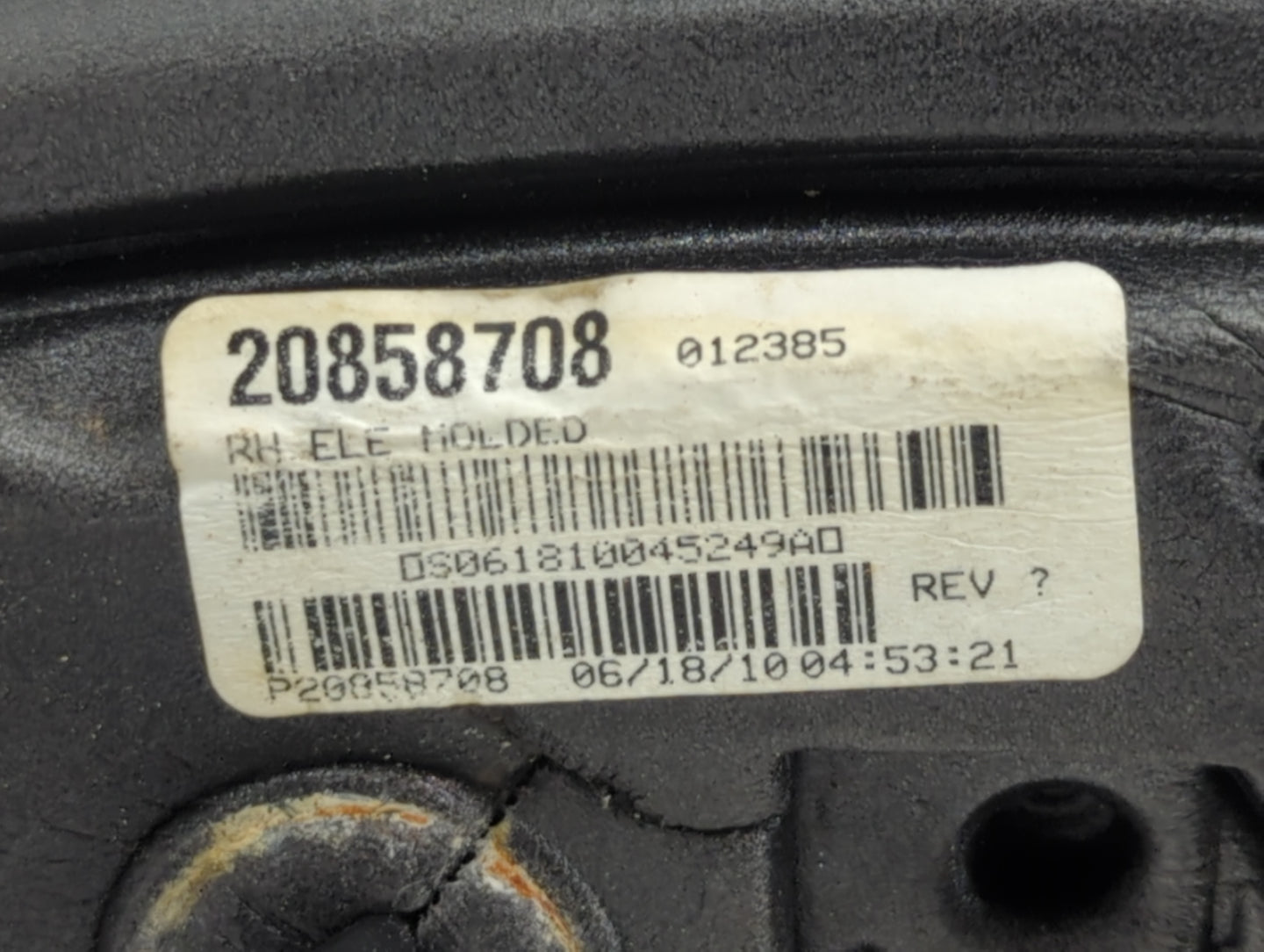 2010-2011 Chevrolet Equinox Passenger Side View Mirror - Right Door Mirror OEM Used - Oemusedautoparts1.com