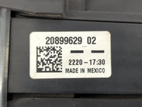 2011 Chevrolet Equinox Fusebox Fuse Box Panel Relay Module P/N:20899629 Fits OEM Used Auto Parts - Oemusedautoparts1.com