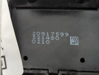 2010-2017 Chevrolet Equinox Master Power Window Switch Replacement Driver Side Left P/N:20917599 Fits OEM Used Auto Parts - 